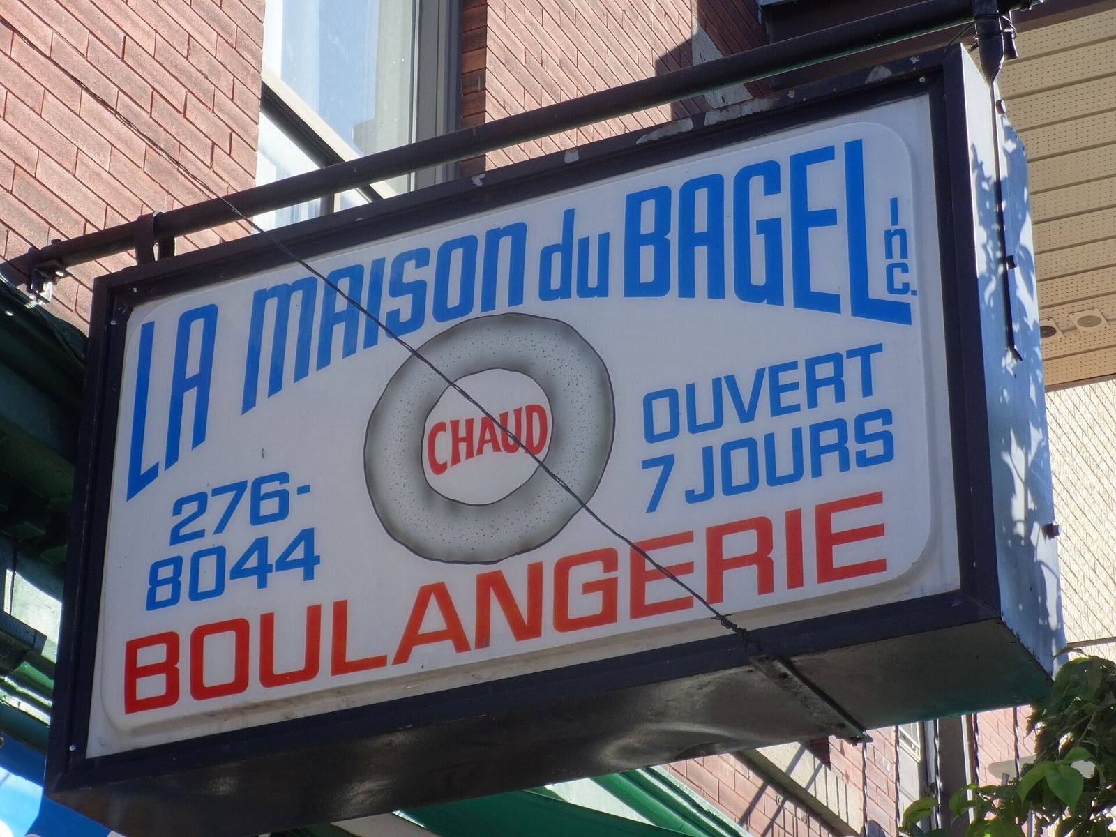 St-Viateur Bagel sign, Mile End